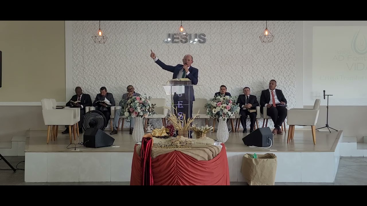 CULTO DE SANTA CEIA | Palavra - Pr. Adeilton Alves 