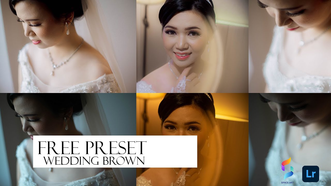 Wedding/Prewedding free preset lightroom BROWN | Mobile & PC | Lightroom - 2021