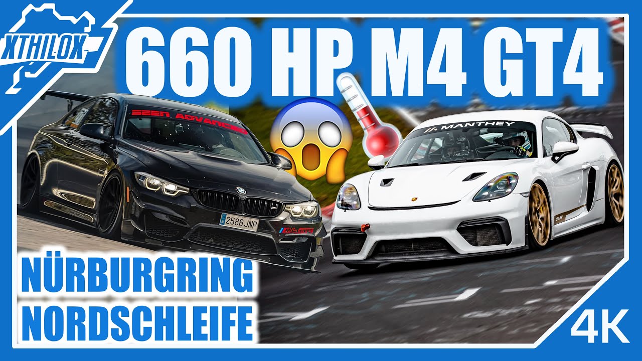 This SUB7 BMW M4 GT4 with 660 HP made my GT4 Overheat 🥵 NÜRBURGRING NORDSCHLEIFE BTG [4K] POV