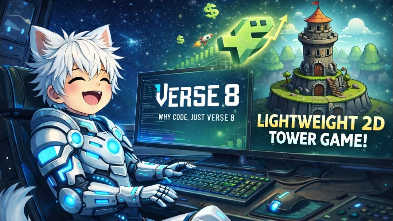 Buat Game 2D On-Chain yang Bisa Jalan di Semua Device - Light 2D Tower Game menggunakan Token $GRD