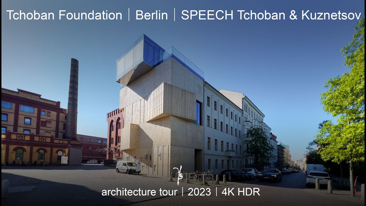 Tchoban Foundation｜Berlin｜SPEECH Tchoban & Kuznetsov | architecture tour | 4K HDR