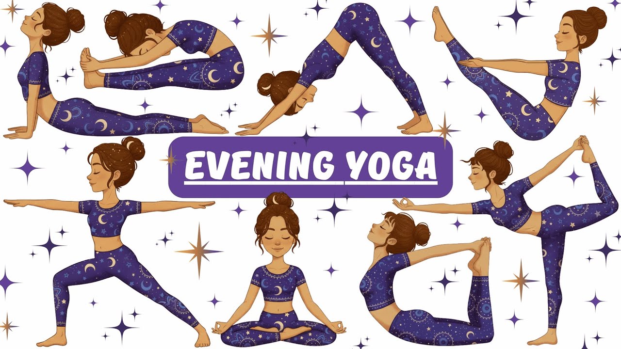 Evening Yoga | Yoga for Children | Relaxing Yoga | Yoga for a Healthy Body