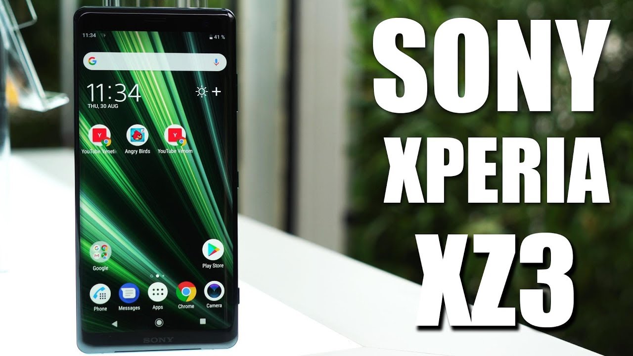 Sony Xperia XZ3 - Sony's Best Android 9 Smartphone 2018 !