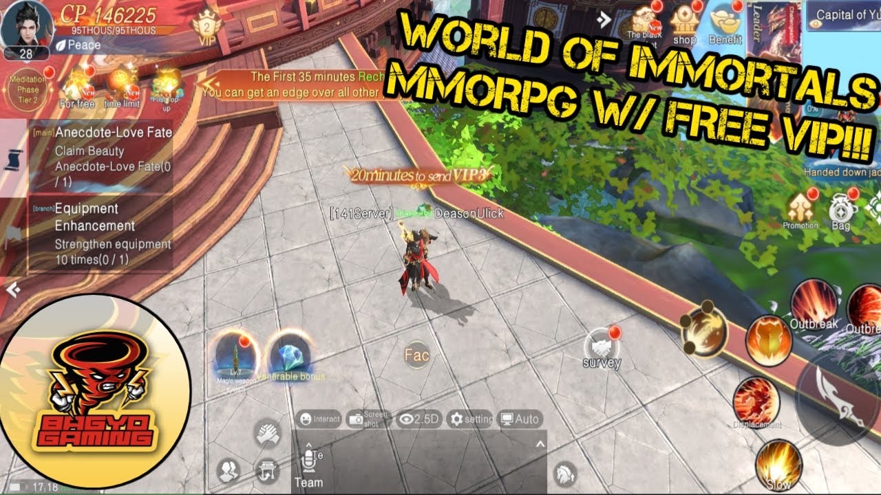 World of Immortals Gameplay