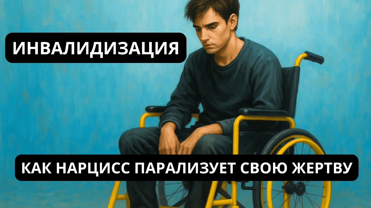 ИНВАЛИДИЗАЦИЯ. Как НАРЦИСС парализует свою жертву