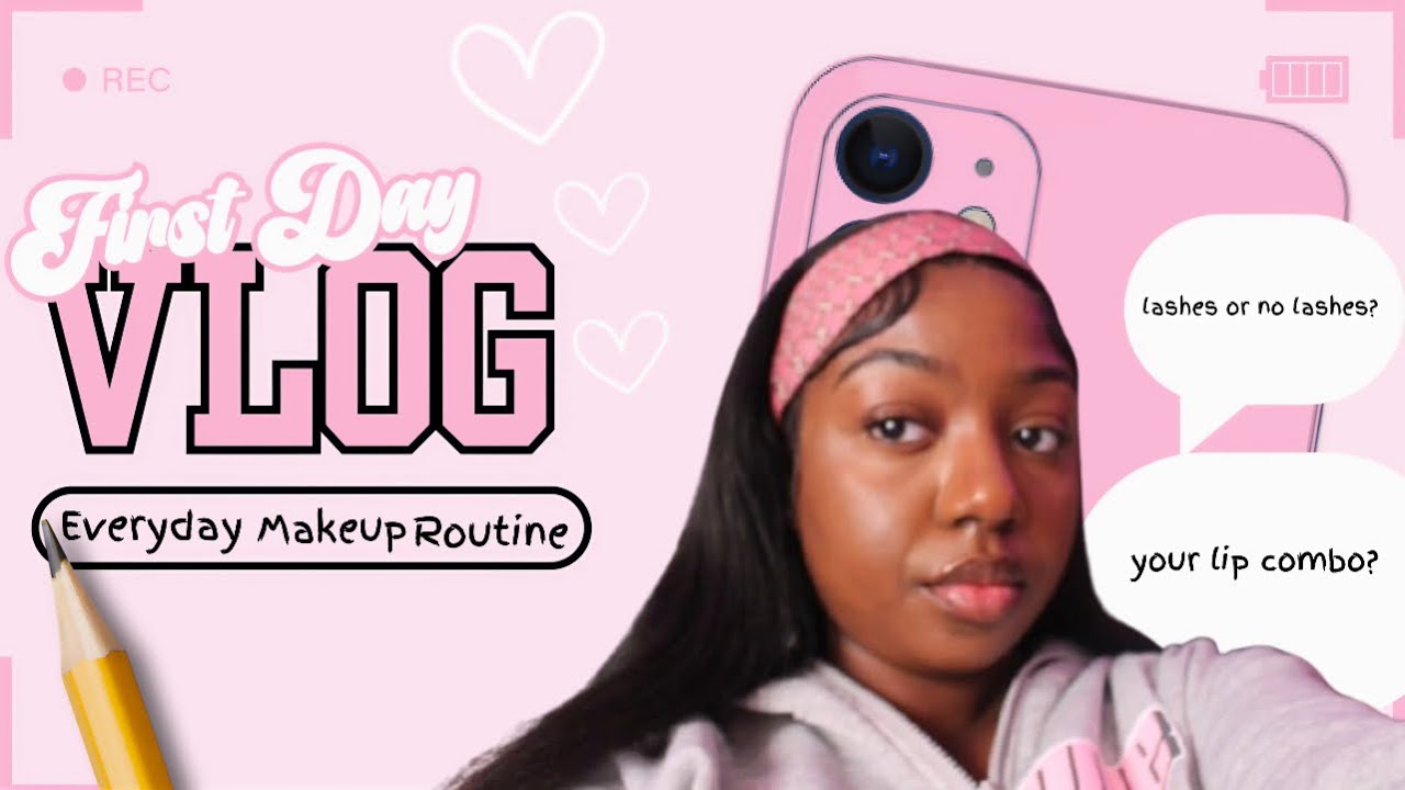 COLLEGE DIARIES | back to school makeup tutorial *EASY*