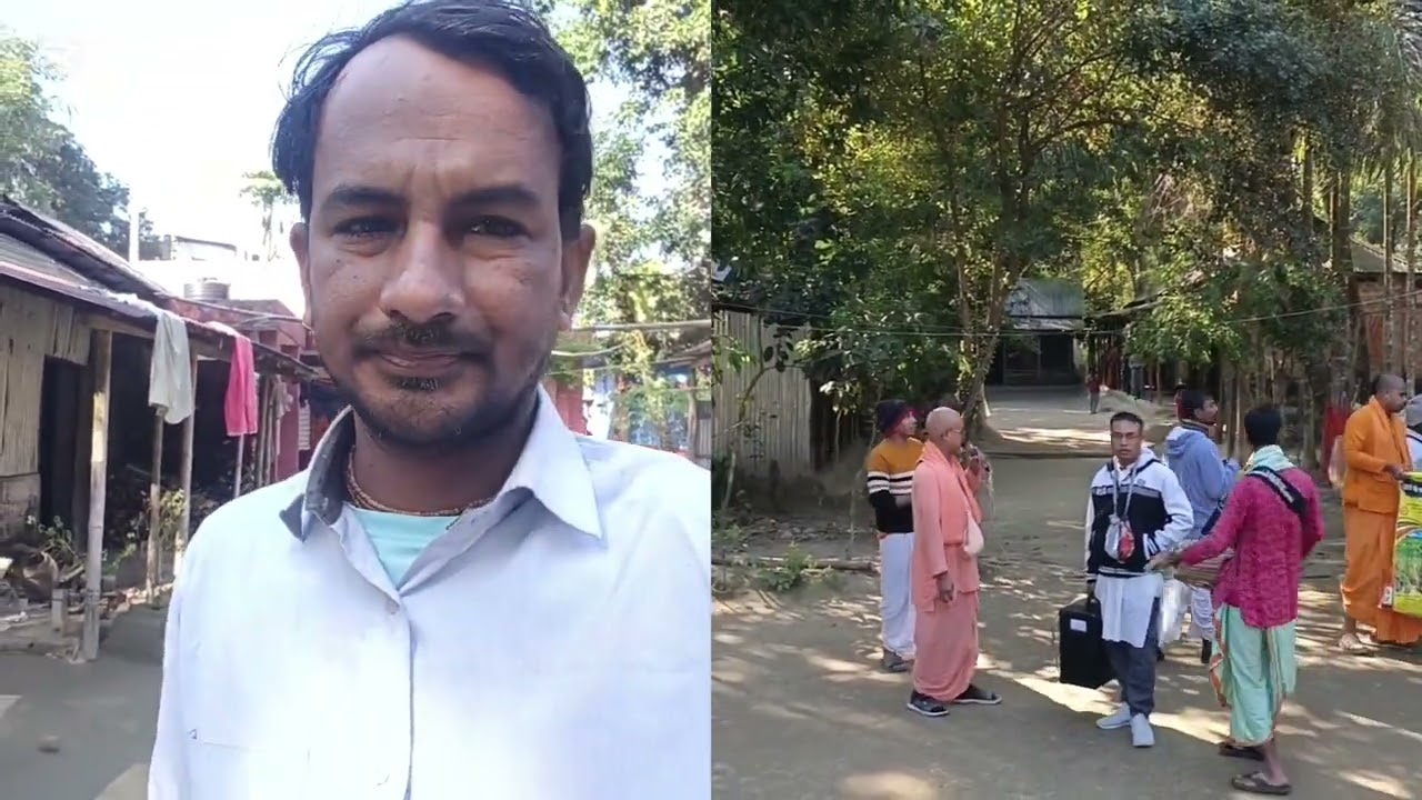 আজকের নগর সংকীর্তন দাসের বাজার গুলুয়া গ্রাম। আয়োজনে ইসকন শ্রীবাস অঙ্গন বিয়ানীবাজার সিলেট। 