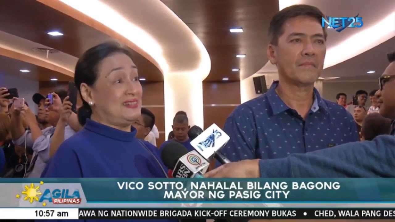 Vico Sotto, nahalal na bilang bagong Mayor ng Pasig City