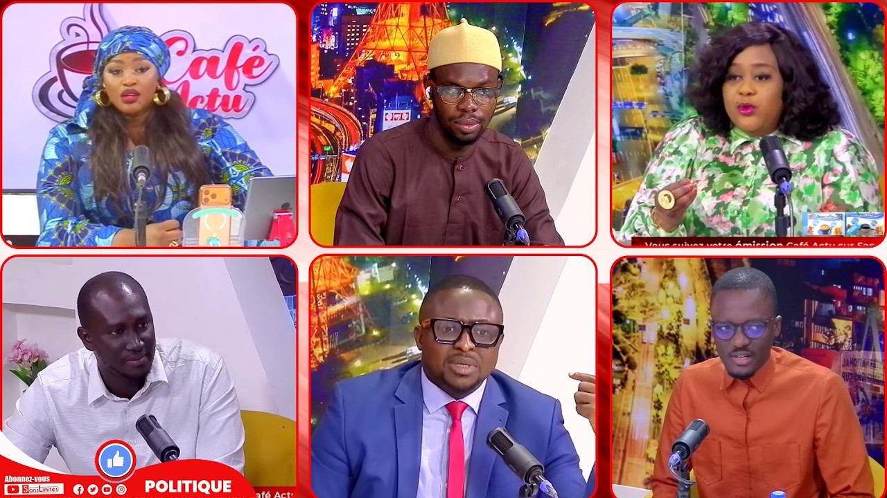 Matinale Café Actu avec Mamy Samb, Nabou Cor et l'équipe du JEUDI 05 MARS 2026