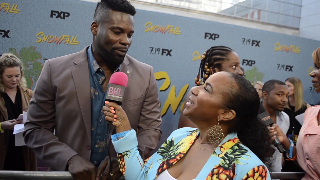 Amin Joseph Talks Jerome's Curl at the Season 2 Premiere of FX's Snowfall