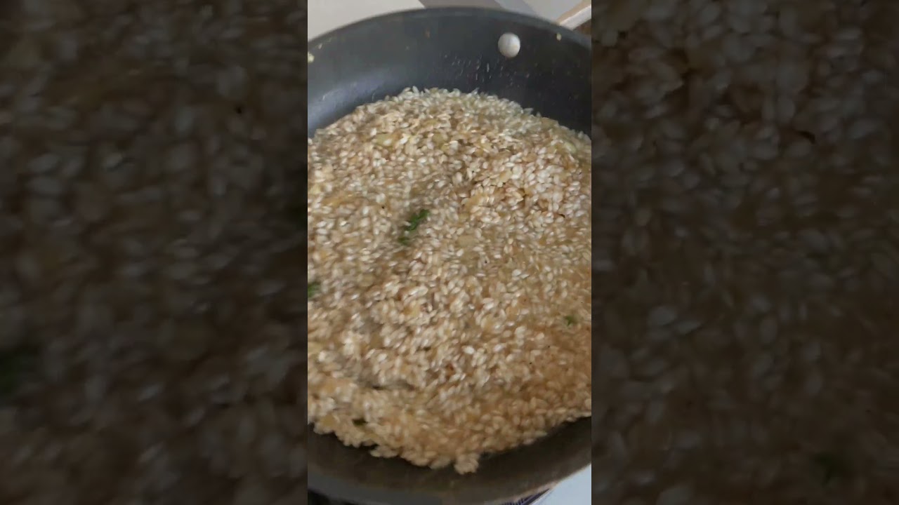 Умеете готовить ризотто &laquo;на зубок&raquo;? Вот мой способ #рецептризотто #food #tasty #recipevideo