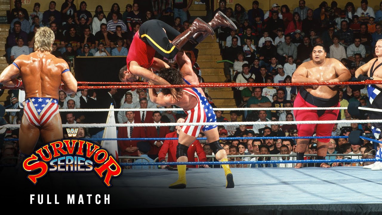 FULL MATCH: The All-Americans vs. The Foreign Fanatics: Survivor Series 1993