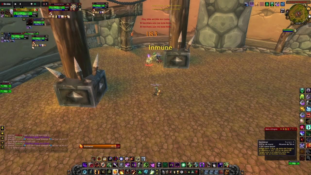 BRUJO DESTRUCCION Y DK ESCARCHA - ARENAS 2C2 // WOW (3.3.5) NaerZone