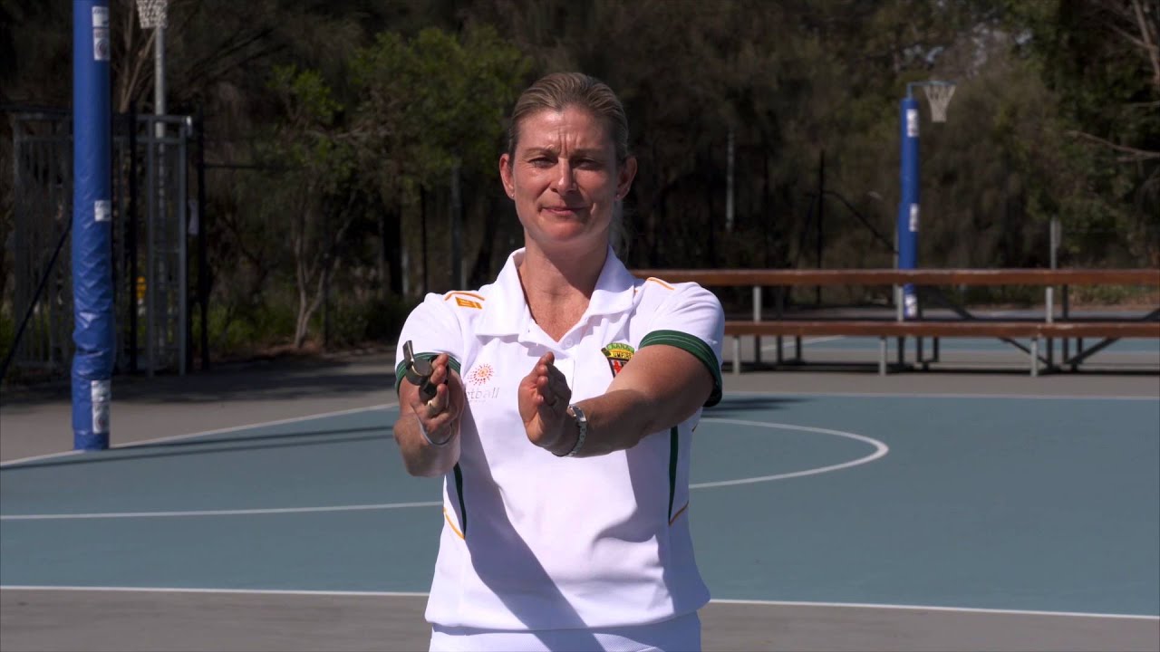 5)  What's New in the Rules of Netball Umpire's Hand Signals