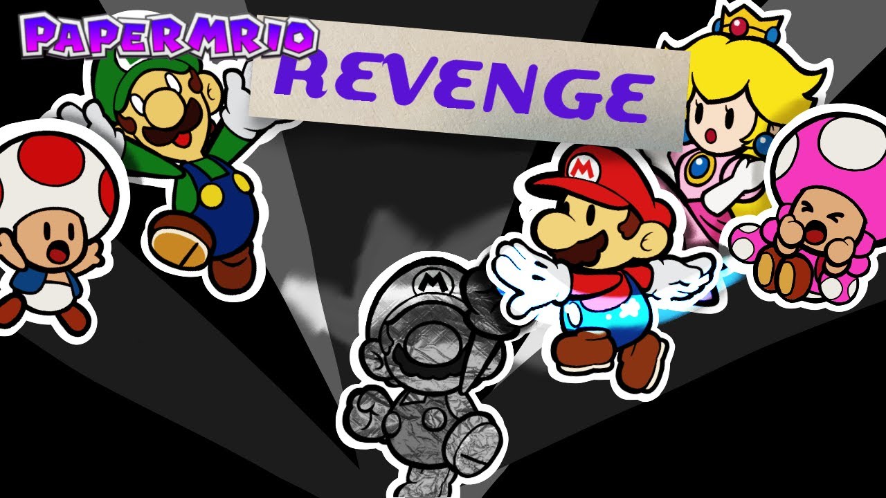 Metallic Melee Madness  | Paper Mario Stop-Motion