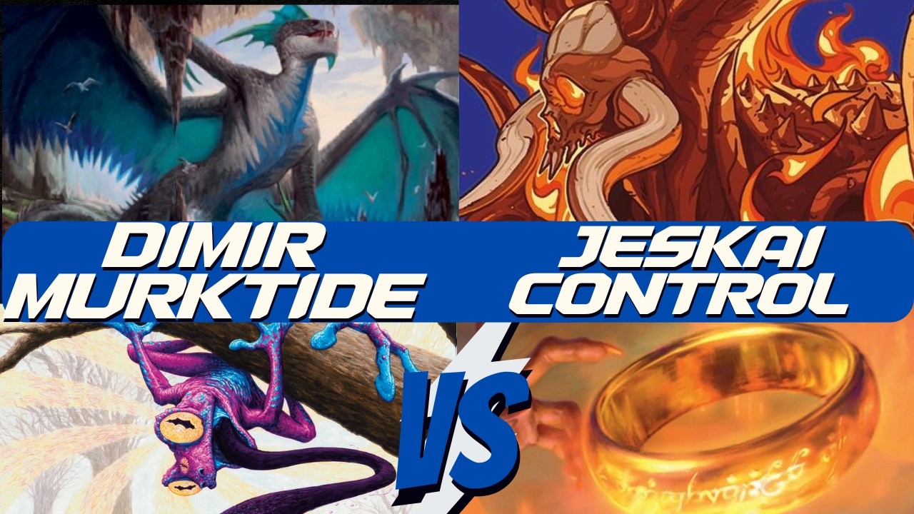 Jeskai Control vs Dimir Murktide | Modern Paper Gameplay