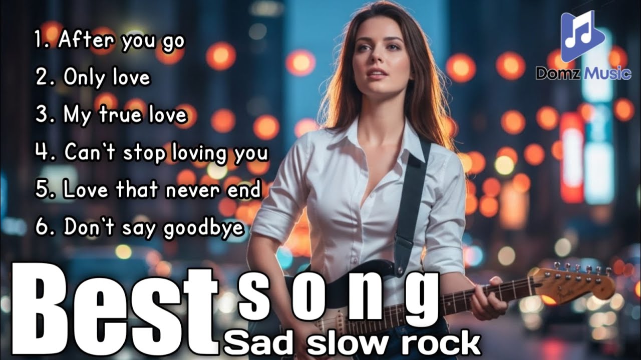 SLOW ROCK BALLAD - AFTER YOU GO || Domz music || Official Music video