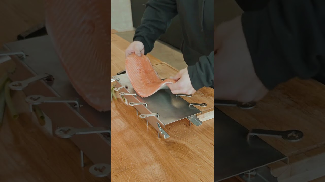 Das Flammlachsbrett f&uuml;r die Ewigkeit - Mehr Innovation geht nicht!