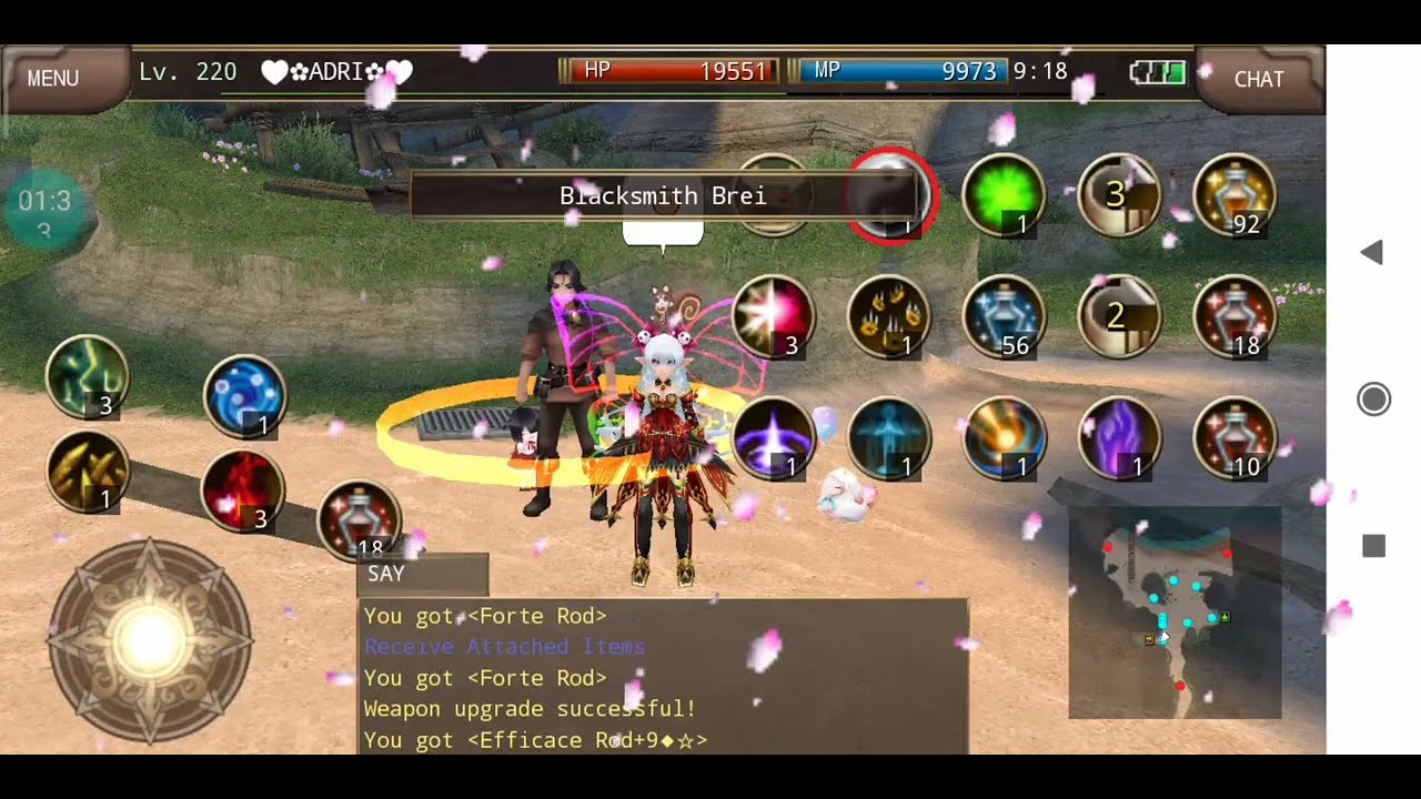 Iruna Online Doing Mutiple Upgrade Of My Efficace Rod💜 For Bishop⭐ and Necromancer👻❣️(⁠☆⁠▽⁠☆⁠)🌊🌅🌊🐬
