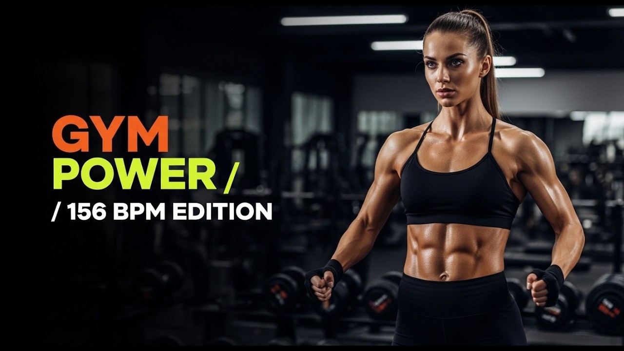 NO REST 💪 156 BPM Strength Training Workout Music GYM POWER