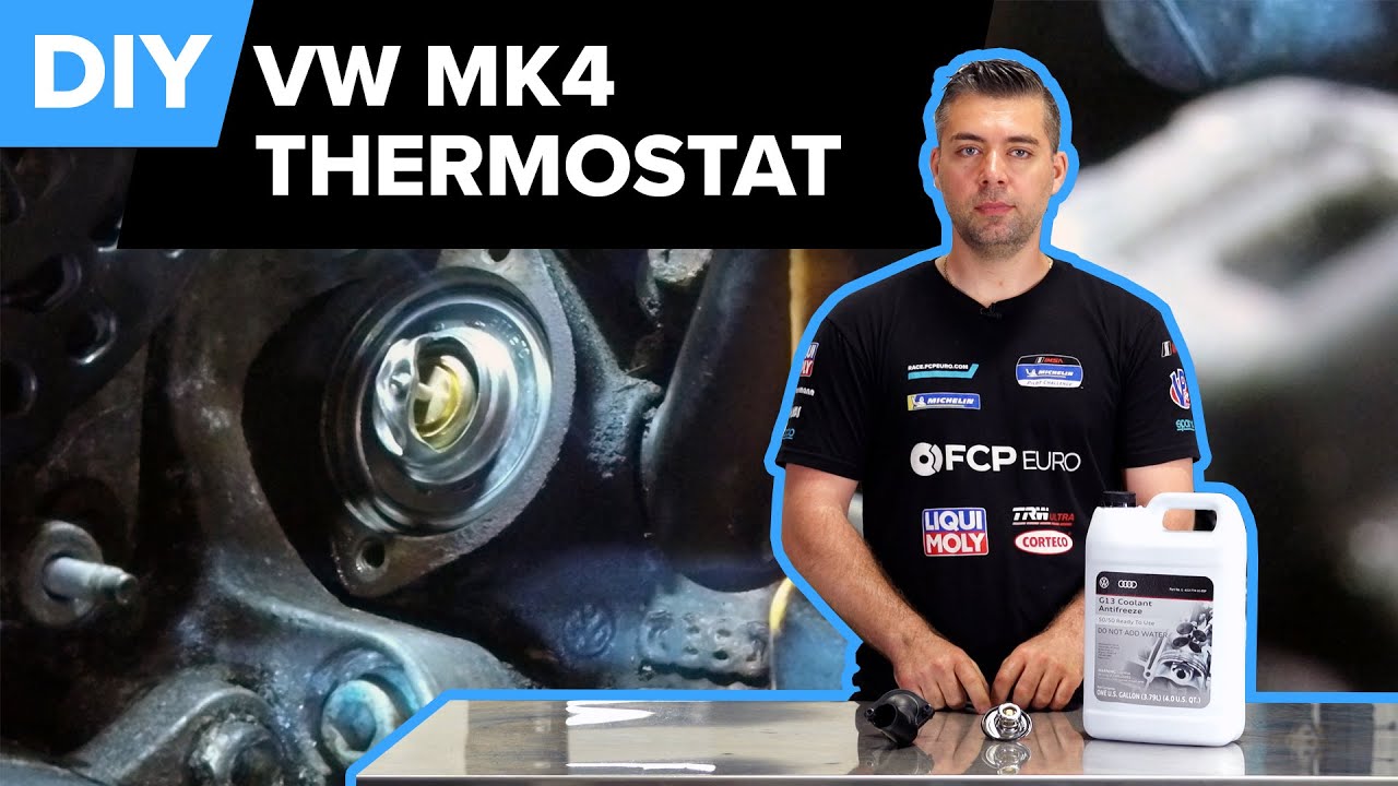 Mk4 Volkswagen Golf GTI Thermostat Replacement DIY (1998-2006 VW Beetle, Jetta, Golf)