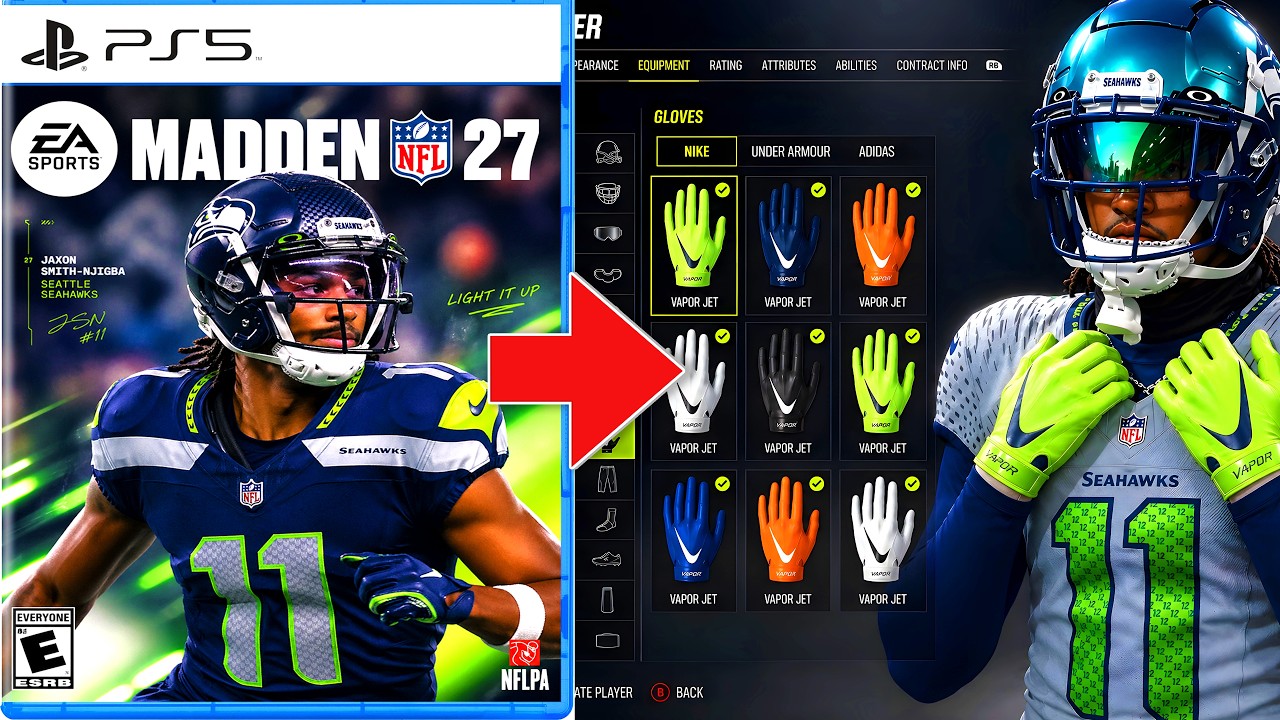 Madden 27 Equipment & Player Likeness!