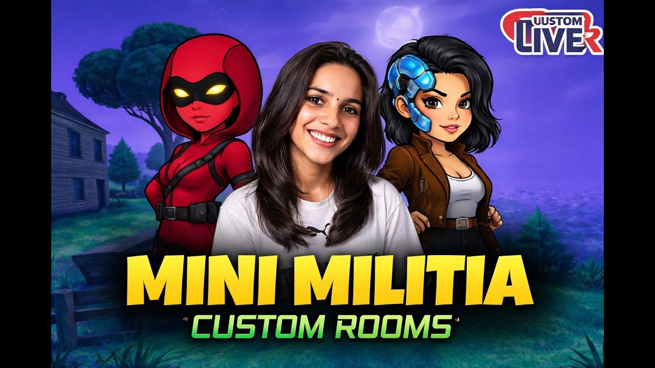 Mini Militia Madness,live with friends