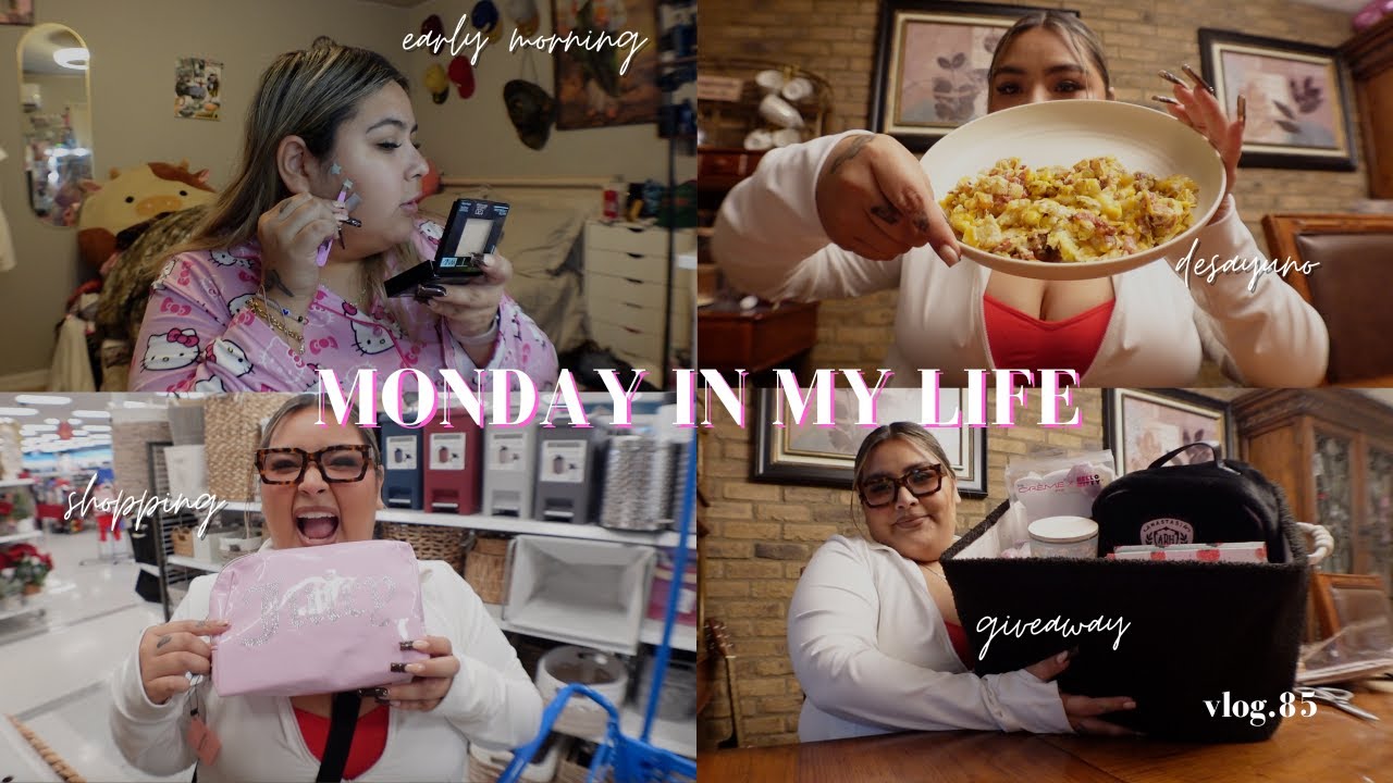 a monday in my life🌷come shopping with me for you guys | vlog 85
