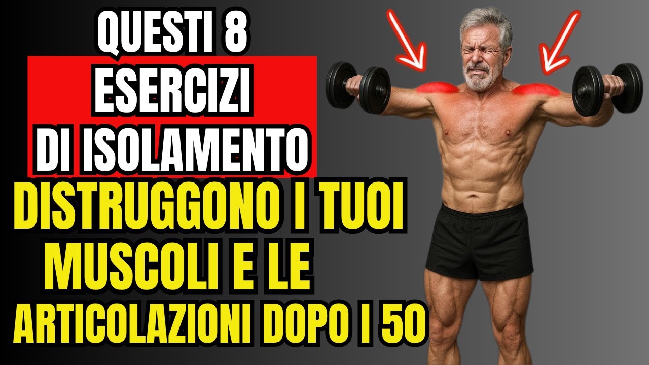 Uomini sopra i 50 anni: SMETTETE con questi 8 esercizi prima che DANNEGGINO il vostro corpo!