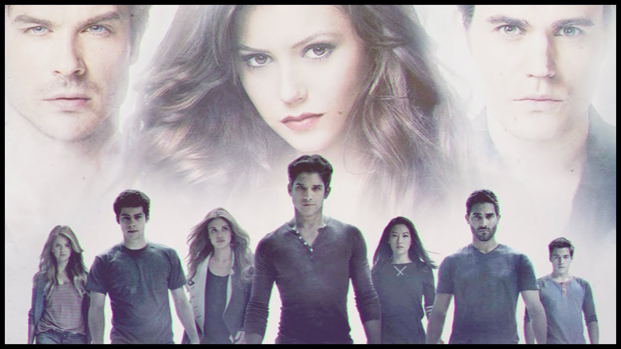 teen wolf + the vampire diaries / afraid.