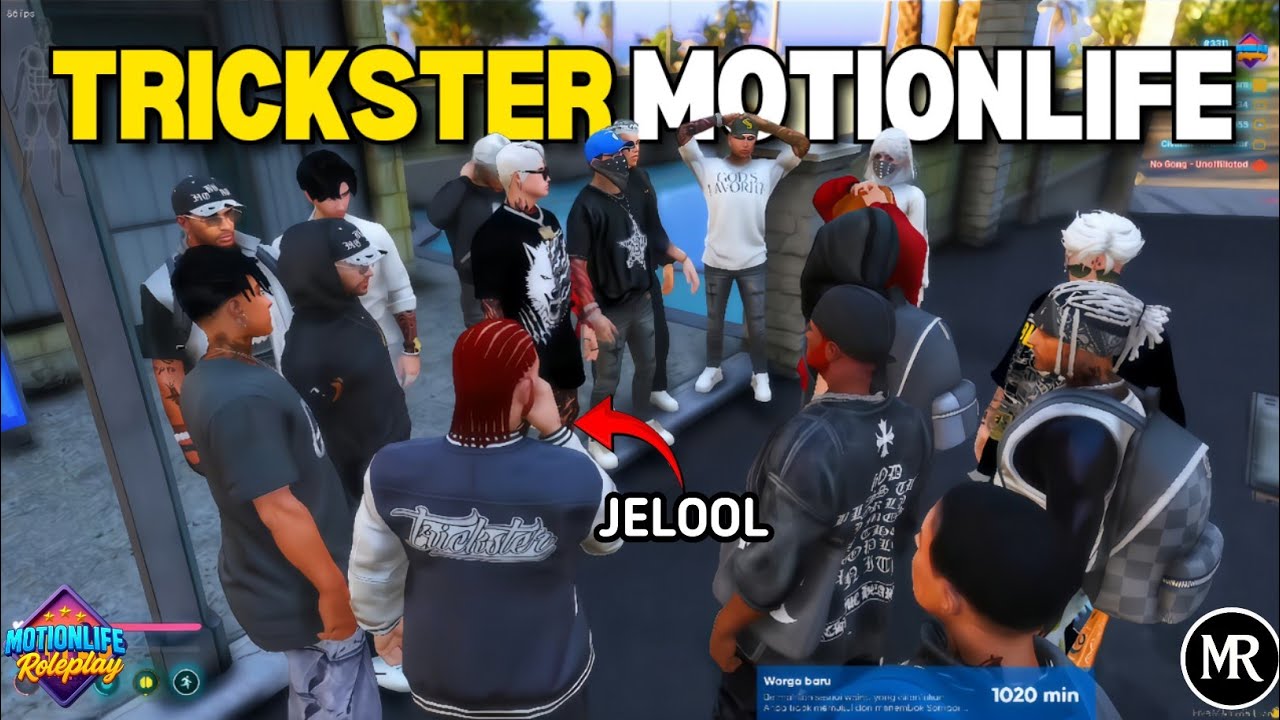 JELOOL MEMBUAT TRICKSTER DI MOTIONLIFE ?! BOA AKAN MENJADI TRICKSTER ? GTA V ROLEPLAY #motionliferp 