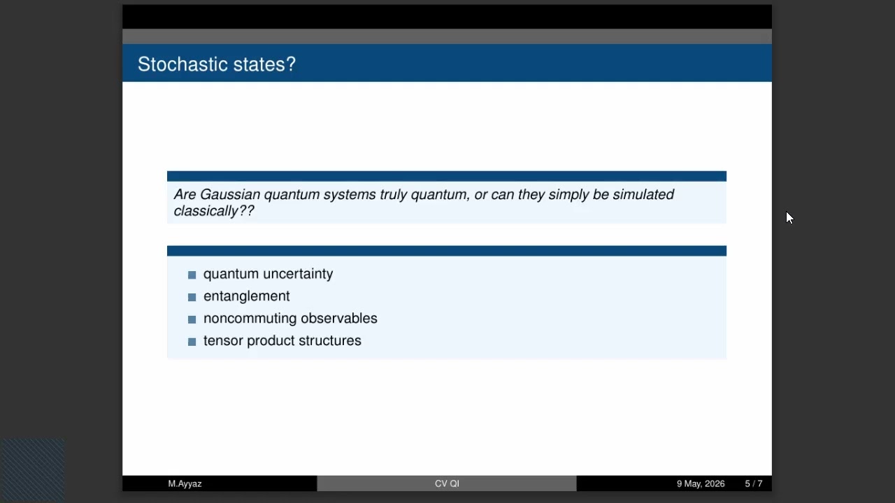 1. Introduction to Continuous variable quantum information