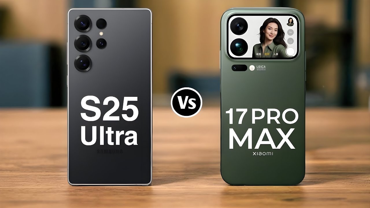 Samsung Galaxy S25 Ultra Vs Xiaomi 17 Pro Max