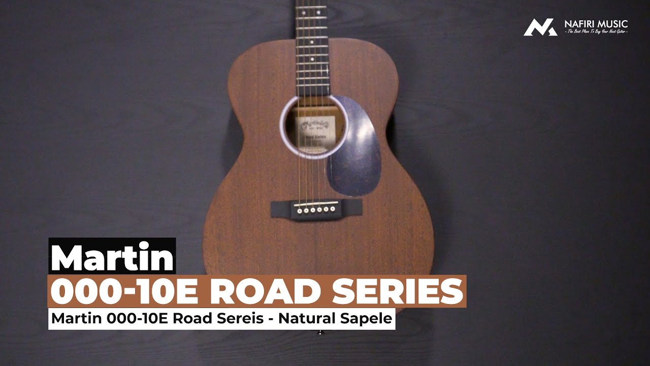 Martin 000-10E Road Series in Natural Sapele