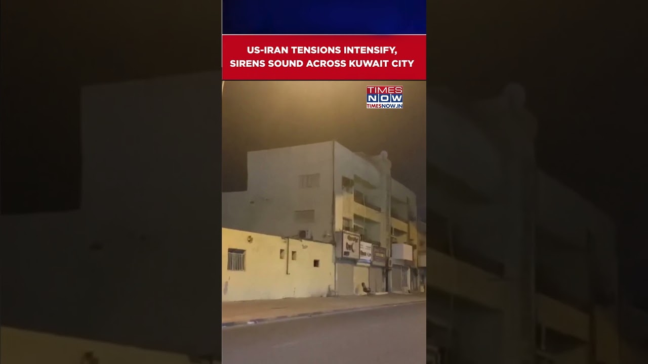 Middle East Crisis: Sirens Heard Across Kuwait City As US-Iran Tensions Intensify #shorts
