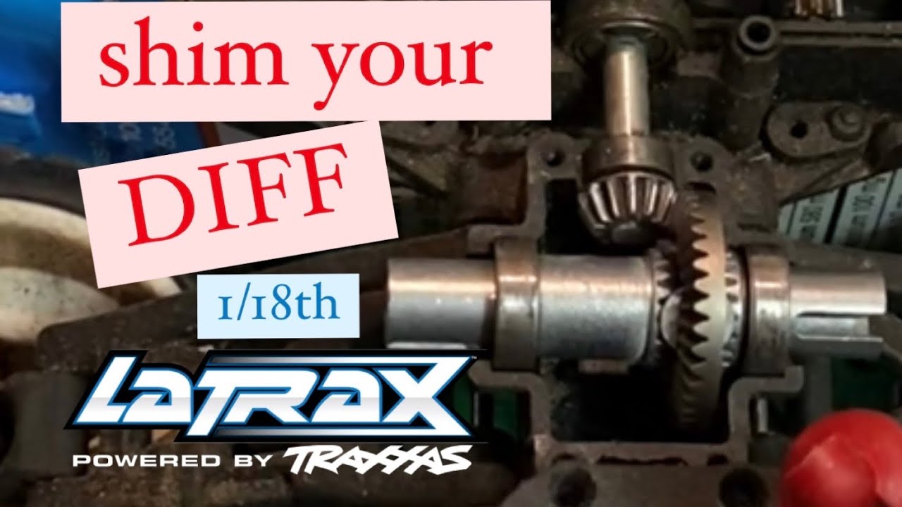 ОБНОВЛЕНИЯ LATRAX 1/18TH: УСТАНОВИТЕ ПРОКЛАДКИ В ДИФФЕРЕНЦИАЛЕ-ПРЕДВИГАТЕЛЬ, TETON