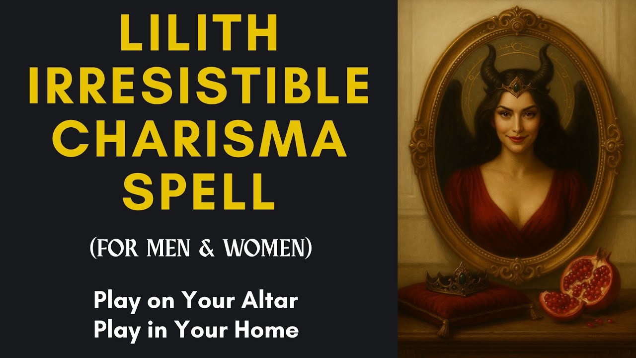 🌹Lilith Irresistible Charisma Spell Chant &mdash; Succubus Lilith Invocation Meditation Music &mdash; Ritual Enn