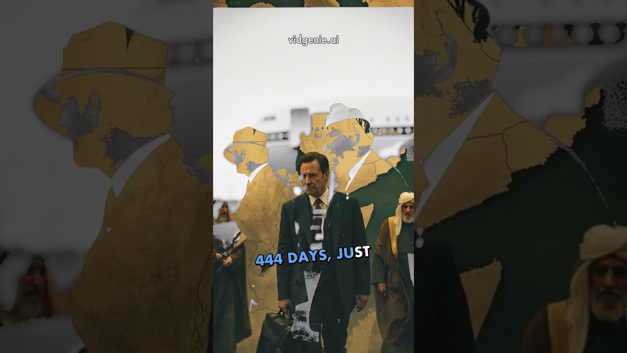 Iran Hostage Crisis: 444 Days of Fear, Politics, and Resistance #history  #shorts #historyfacts