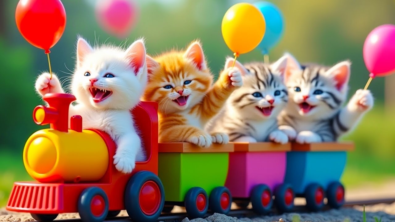 ANAK KUCING MEONG MEONG - SI MEONG KUCING LUCU ❤️ Lagu Anak Indonesia Viral Terbaru
