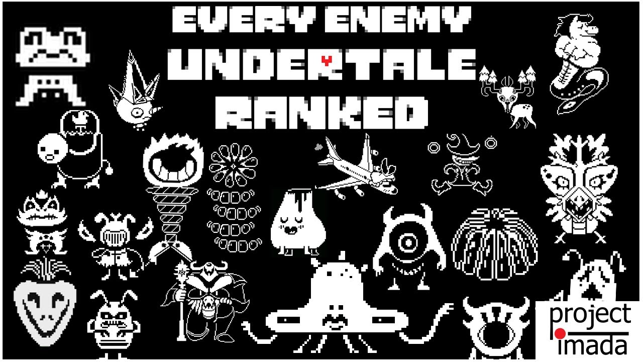 Рейтинг ВСЕХ врагов из Undertale! ТОП-25!