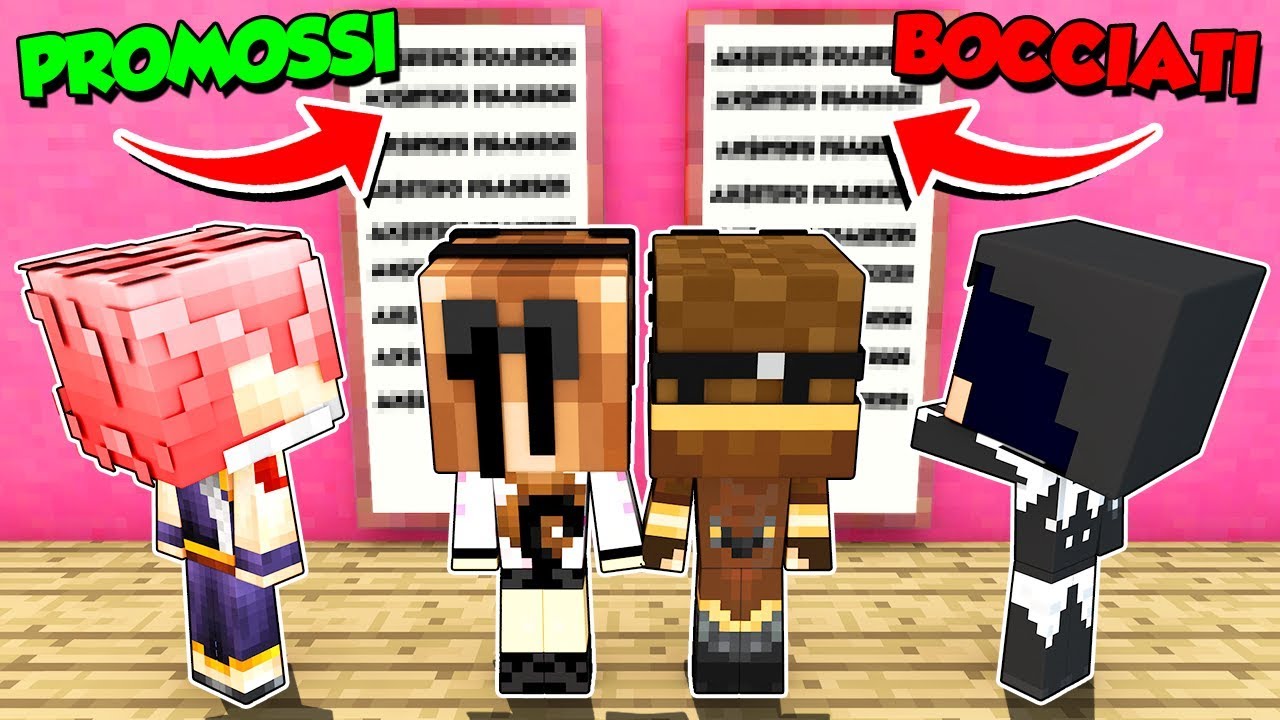 PROMOSSI O BOCCIATI? LE NOSTRE PAGELLE - Scuola di Minecraft #40