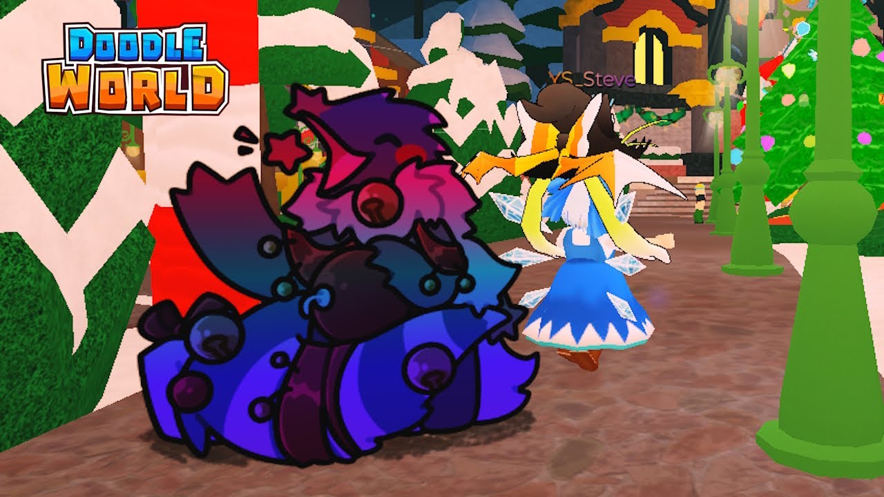 Awakened Jinglark is the Biggest Bird of Christmas! 【Doodle World PvP】