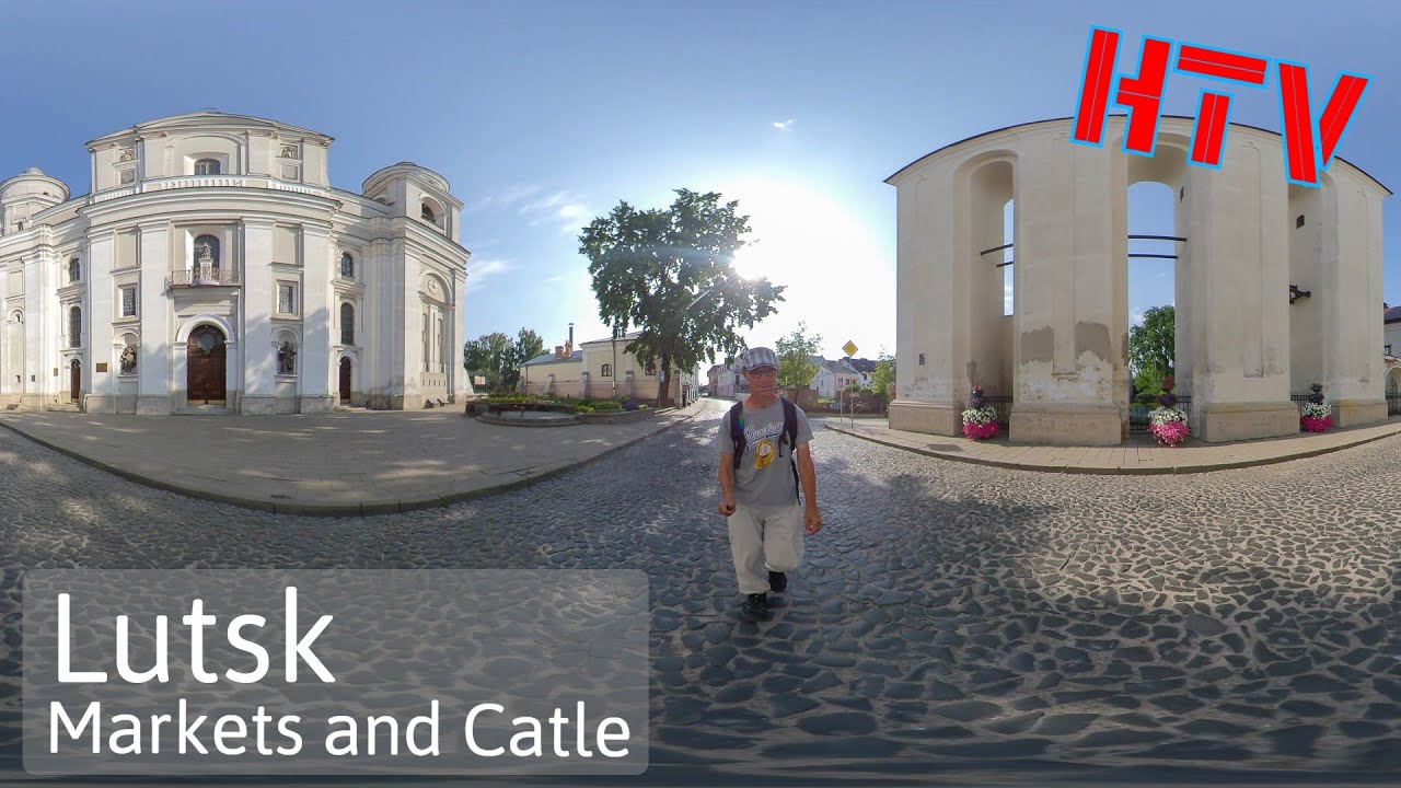 Lutsk,Ukraine-Markets and Castle