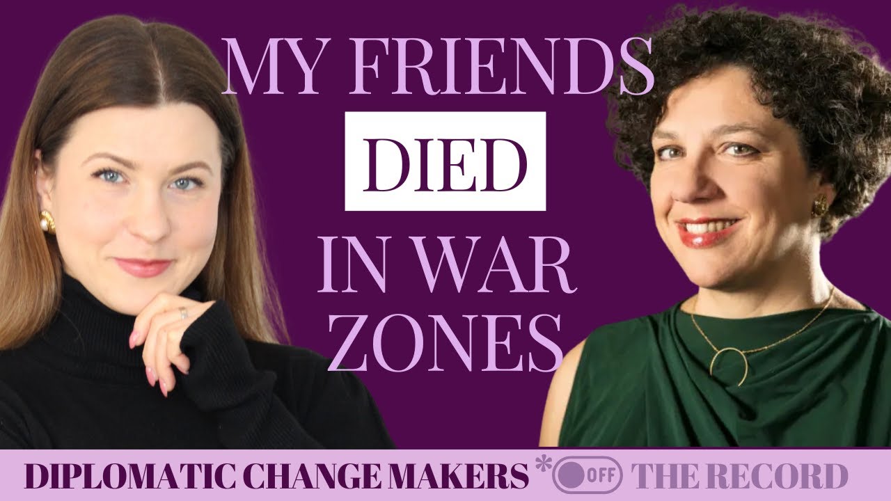 From War Zones to High-Level Diplomacy | Fabienne Hara | Diplomatic Changemakers*OFF The Record Ep.2