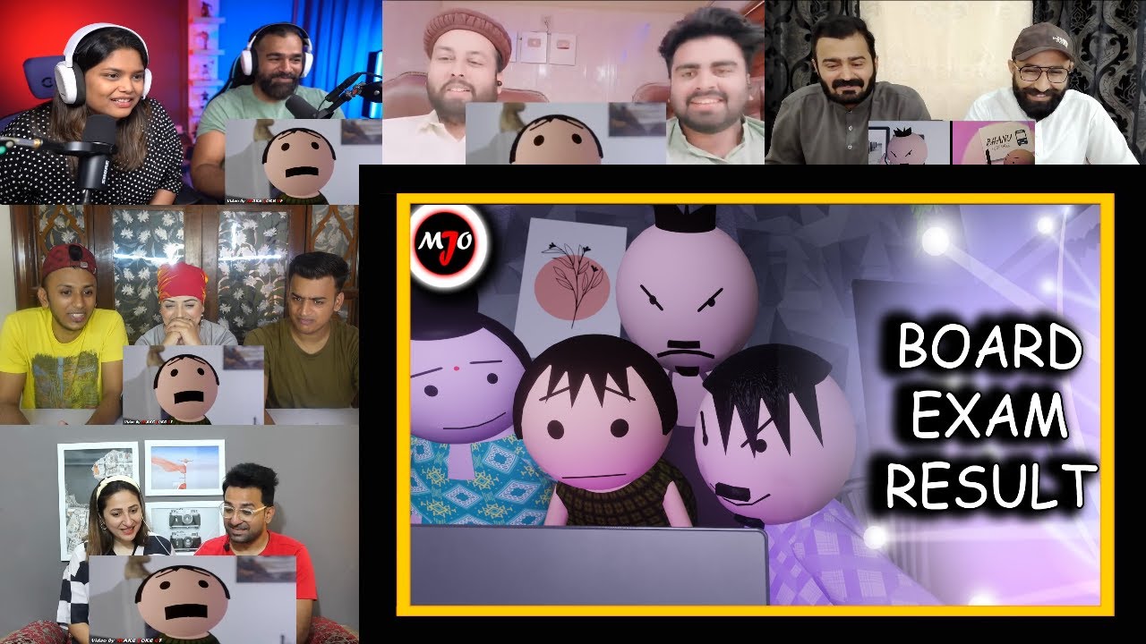MIX REACTION MAKE JOKE OF ||MJO|| - BOARD EXAM RESULT CBSE by Saurabh Shukla