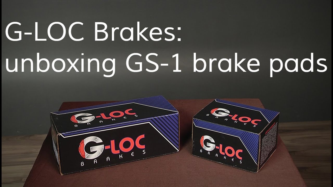 G-LOC Brakes: unboxing GS-1 brake pads for Lancer Ralliart