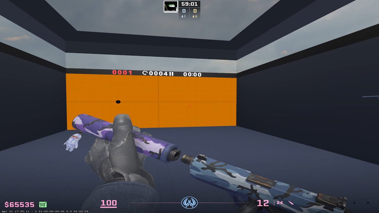 Got A Weapon Charm in CS2 And Had to Try Something...
