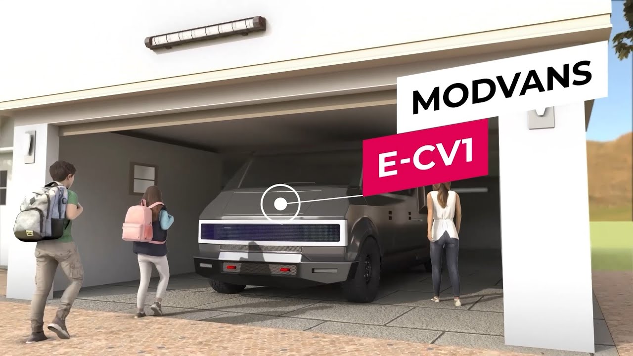 ModVans E-CV1 Электрический + Газовый многоцелевой автомобиль