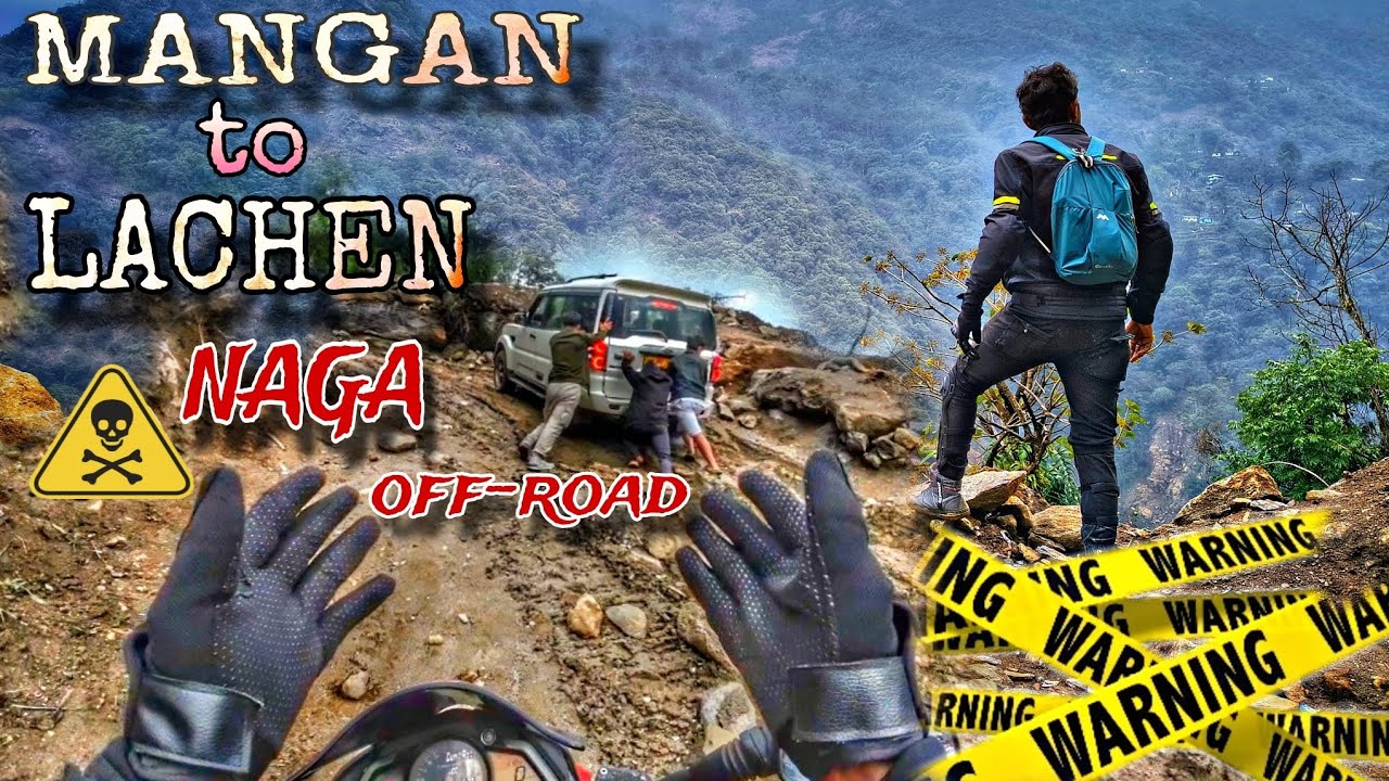 'MANGAN to LACHEN' Dengerous Naga off-road || Kolkata to Gurudongmar Ride || ep 4 || North Sikkim