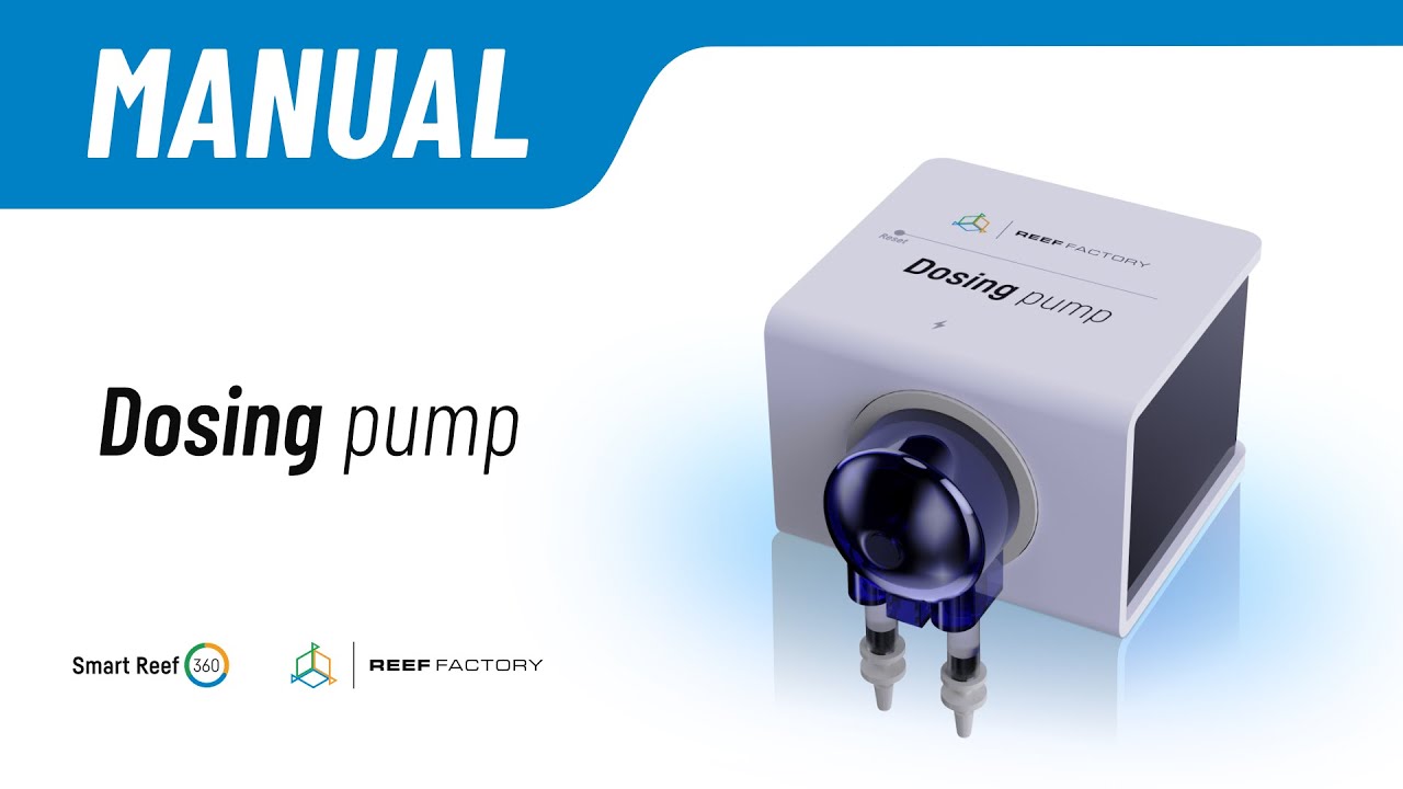Dosing pump x1 - user manual | device assembly, configuration, calibration and more!
